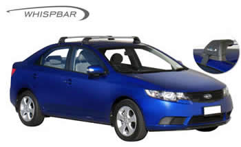 Kia Cerato Yakima Whispbar roof racks